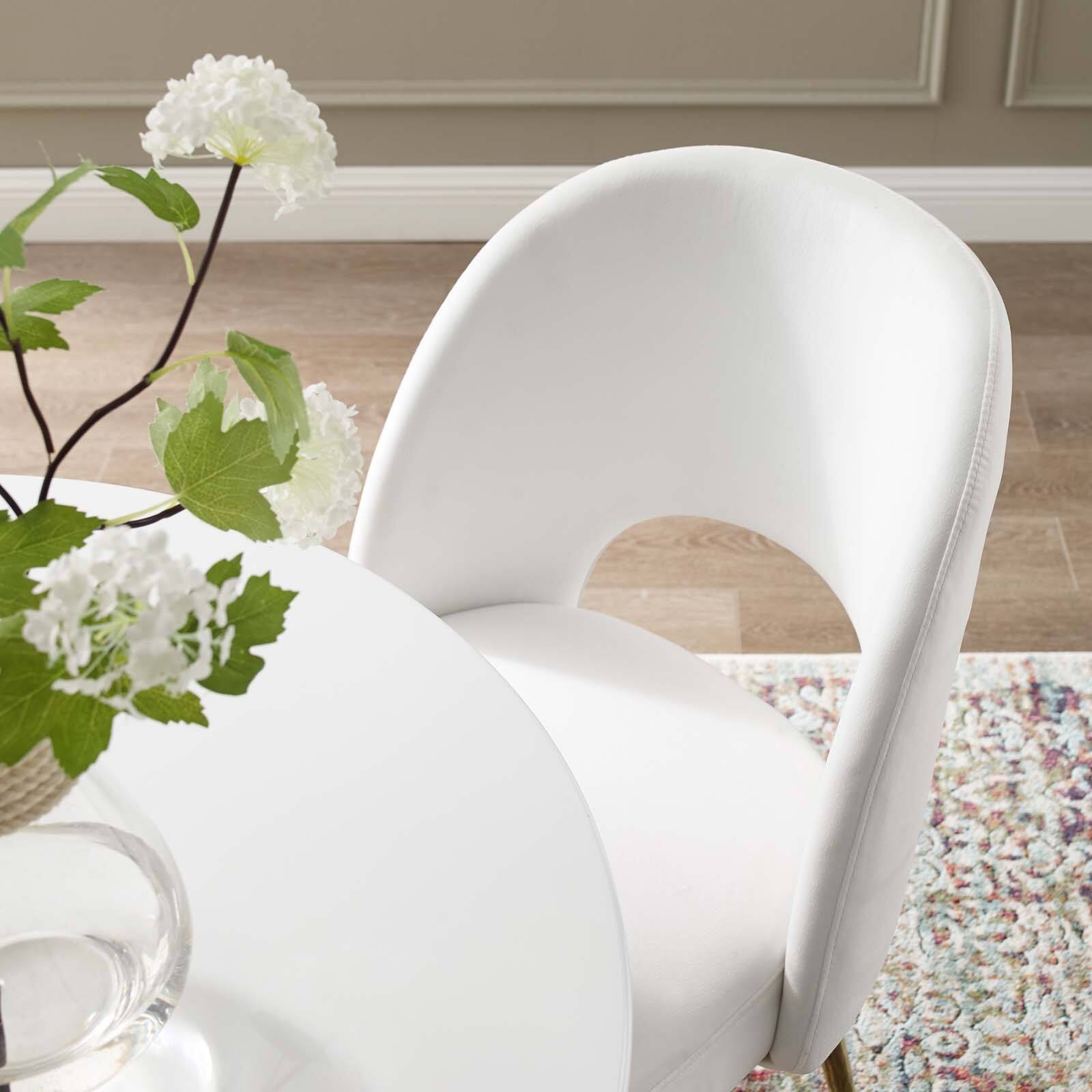 Alt View 1. Modway - Rouse Dining Room Side Chair by Modway - White.