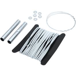 Coghlan’s - Coghlan's Tent Pole Repair Kit, Emergency Camping Fix Set, 45" Shock Cord, Wire - White