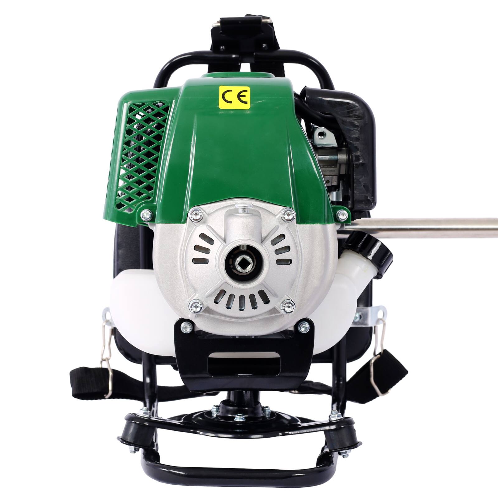 Back. LOVMOR - 31CC 4 Stroke Backpack 4 In 1 Multi Functional Garden Tool System EPA Compliant.