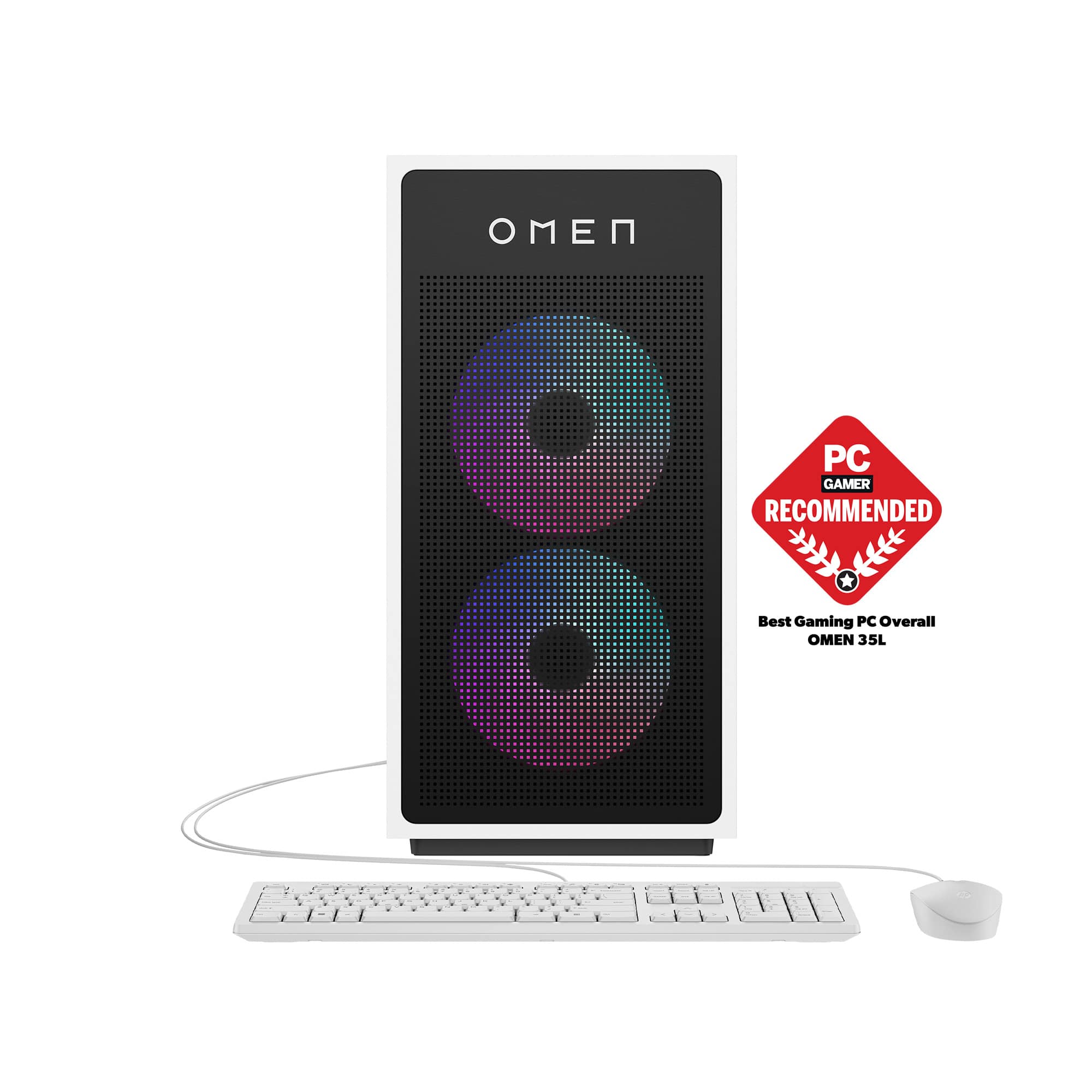 PC GAMER RECOMMENDED
Best Gaming PC Overall OMEN 35L