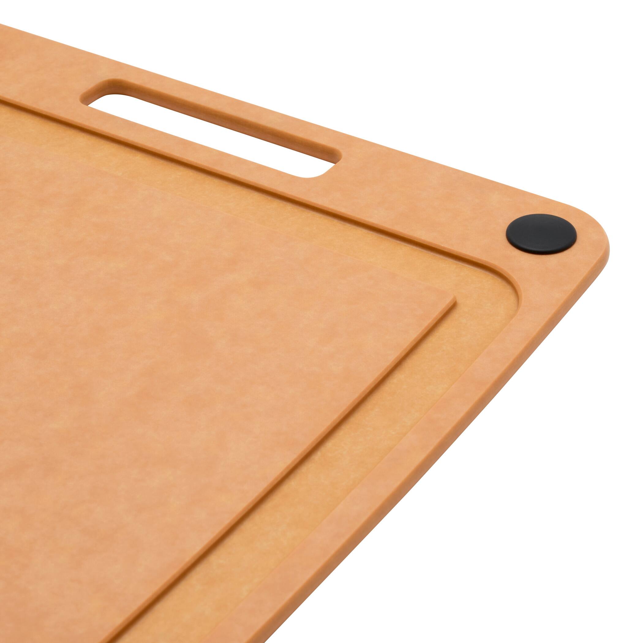Alt View 2. ZWILLING - ZWILLING Plant Fiber 14-in x 11.25-in Non-Slip Cutting Board - Natural - Natural.