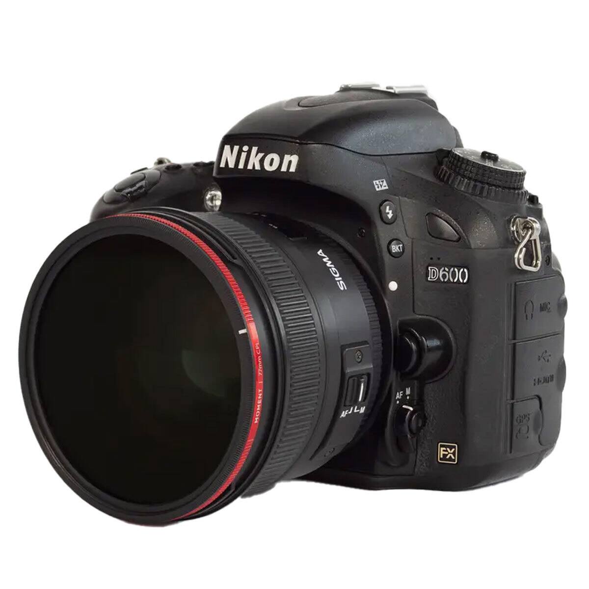 Nikon 21-45mm SIGMA 24-70mm BKT 600 MIC CR 77mm MOMENT AJ L AF! AF M FX 1JU GPS