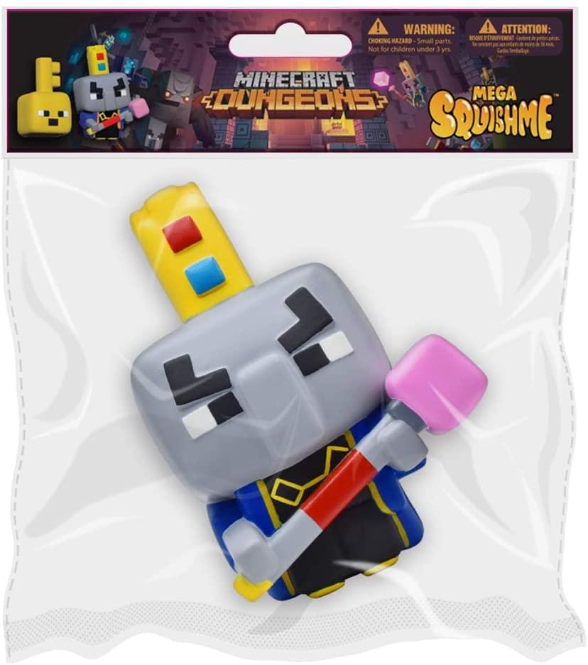! WARNING: ! ATTENTION: CHOKING HAZARD - Small parts. Not for children under 3 yrs.  
MINECRAFT DUNGEONS MEGA SQUISHME