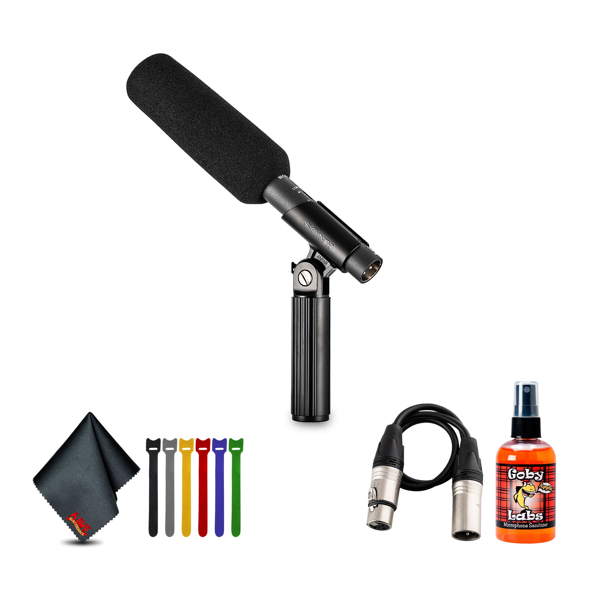 Sony - ECM-673 Compact Shotgun Microphone – Lightweight XLR Electret Condenser Mic | More