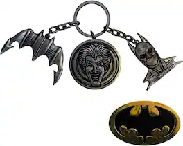 PopMarket - Batman 1989 - CHS Keychain And Pin Set - NOVELTIES - Multicolor
