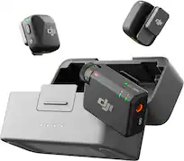 The text on the image reads "2 d: 0.94 9 & RX 2 MIC L d 6". This text is likely related to the camera, as it may indicate the camera's features or specifications.