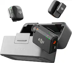 The text on the image reads "2 d: 0.94 9 & RX 2 MIC L d 6". This text is likely related to the camera, as it may indicate the camera's features or specifications.