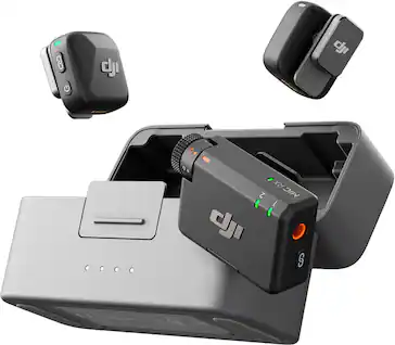 The text on the image reads "2 d: 0.94 9 & RX 2 MIC L d 6". This text is likely related to the camera, as it may indicate the camera's features or specifications.