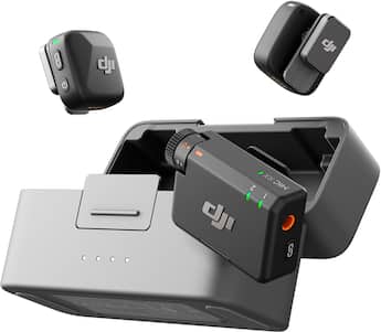 DJI Mic Mini Wireless Omnidirectional Microphone System Black DJI Mic Mini Wireless Omnidirectional Microphone System Black