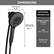 DIMENSIONS
SHOWER HEAD WIDTH 4.8"
SHOWER HEAD AND HAND SHOWER LENGTH 10.7"
ADDITIONAL INFORMATION
NUMBER OF SPRAY SETTINGS 6 sprays
HOSE 60inch metal hose
SHOWER ARM Not included