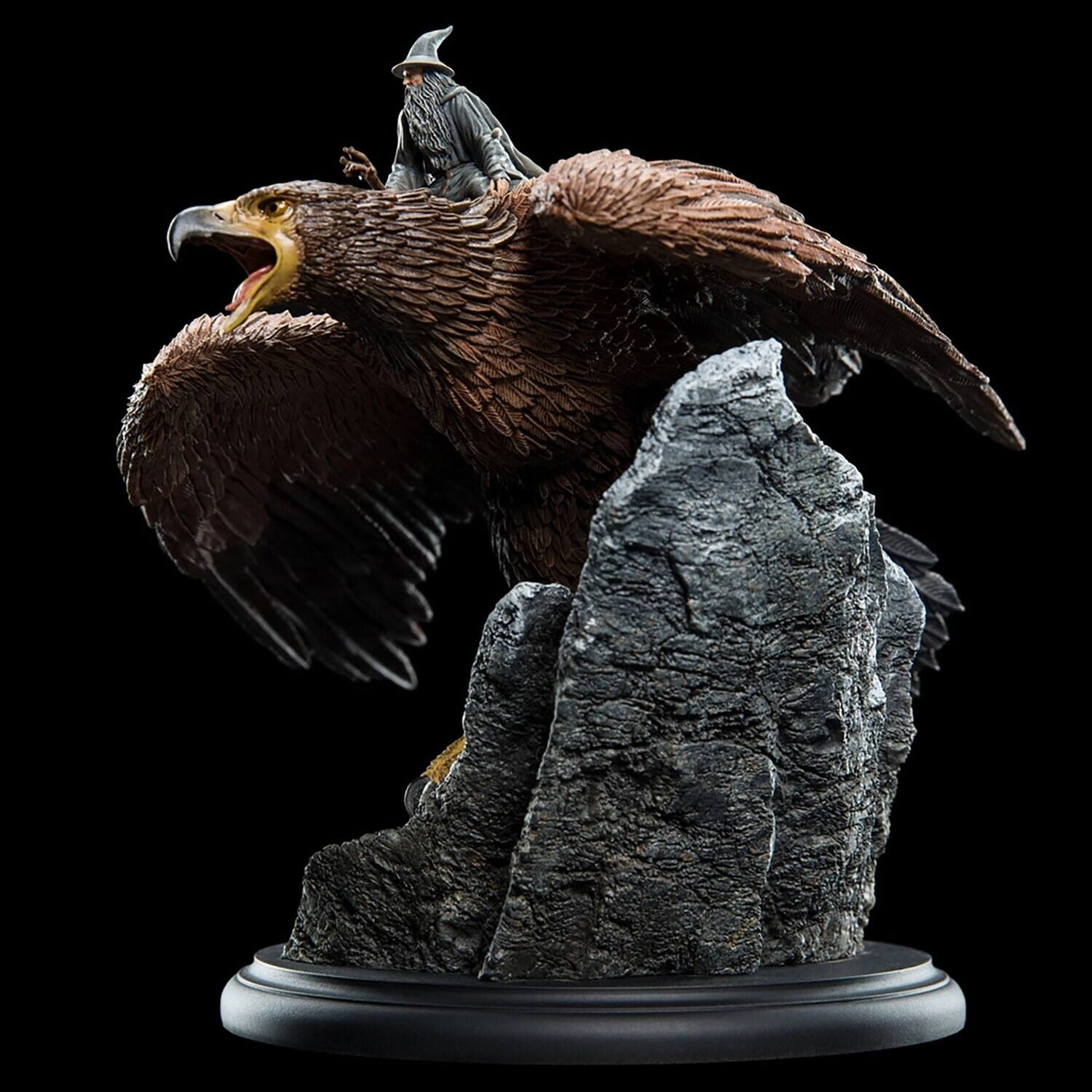 Alt View 2. Weta Workshop - WETA Workshop Polystone - The Lord of The Rings Trilogy - Gandalf the Grey On Gwaihir Miniature - COLLECTIBLES - Multicolor.
