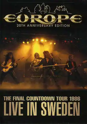 Front. Europe - Final Countdown Tour: Live in Sweden 1986 - DVD.