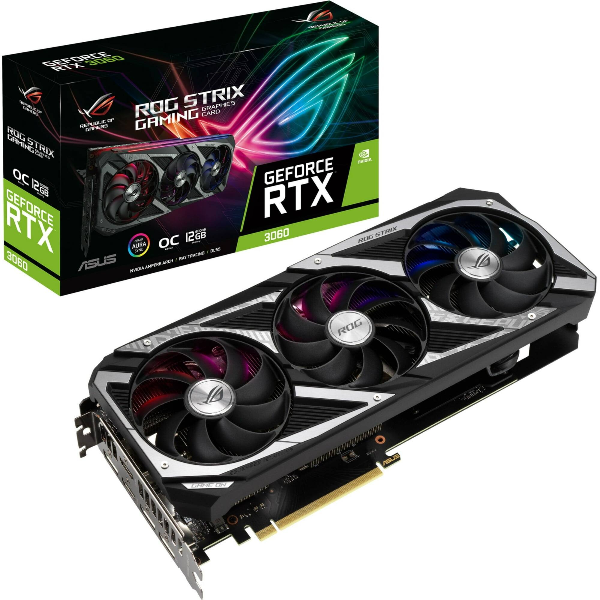 adida GEFORCE FTX 080 ROG STRIX GRAPHICS Em CARD NEPUR nm - OF GAMING ROG 5 CAIMING STRIX OC GEFORCE 12GB RTX GEFORCE - STK - OC 12GB 3060 FN AURA - F DLS mar T 3060 ASUS No AMPERE ARCM ROG E T