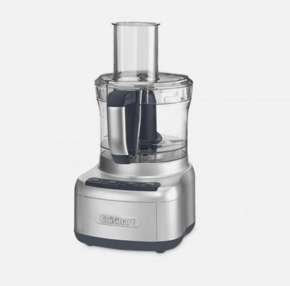 Front. Cuisinart - Elemental 8 Cup Food Processor - Silver.