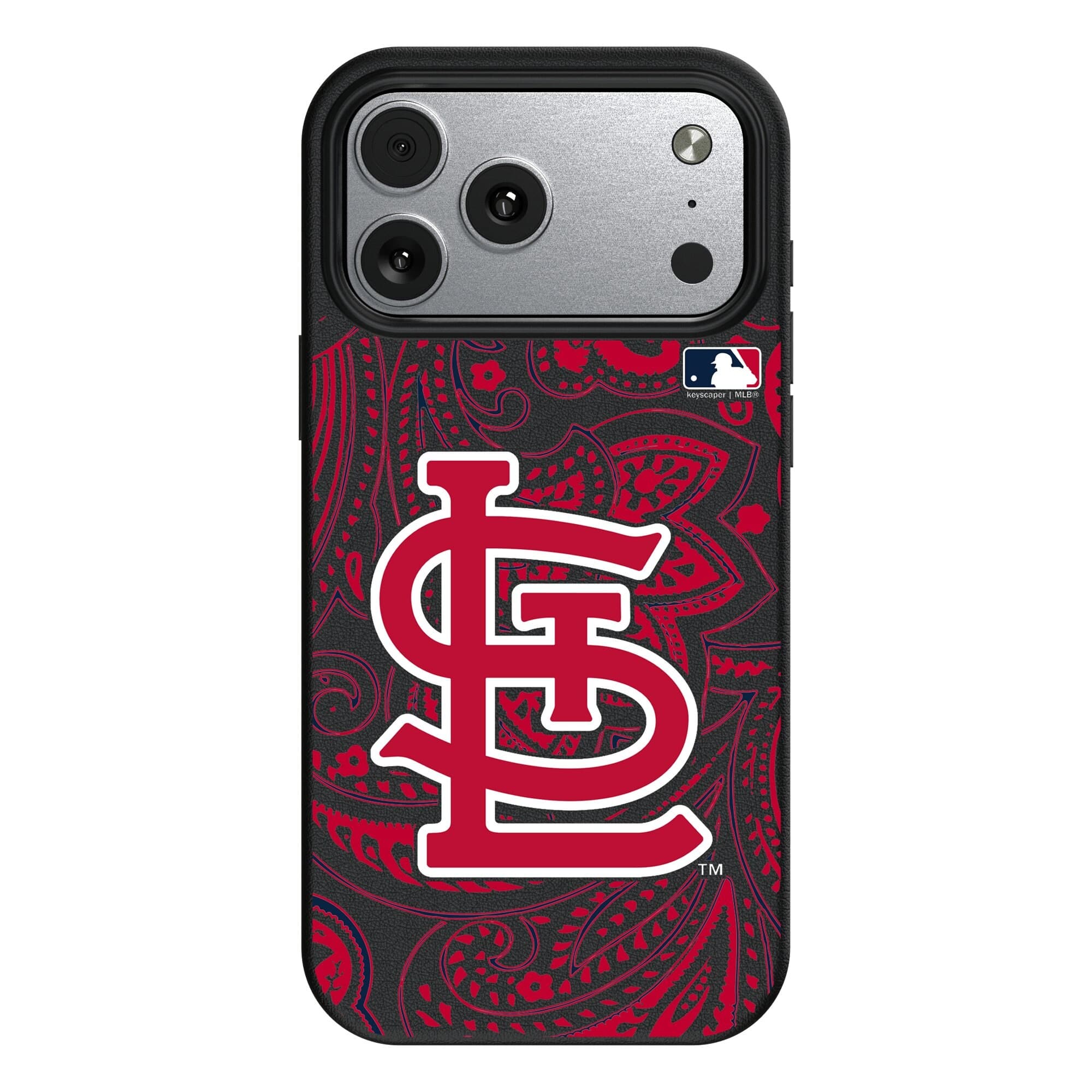 Keyscaper - MLB - St. Louis Cardinals - Paisley iPhone Magnetic Bump Case - 17 - Black price history on PriceWatchPro