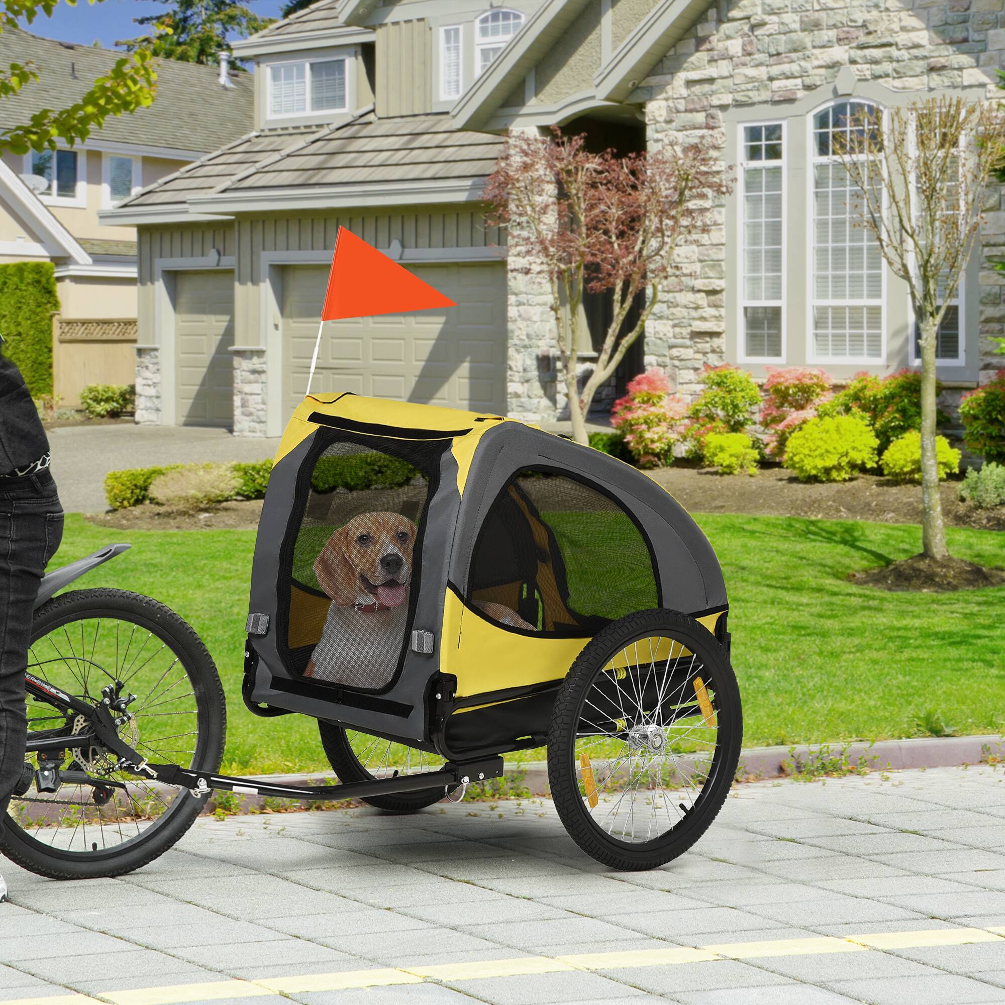 Alt View 1. Aosom - Bike Trailer.