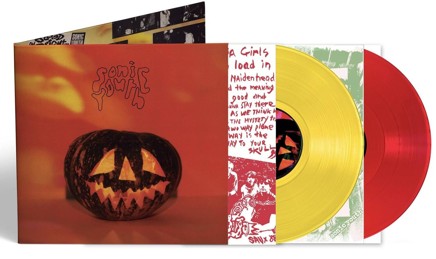 Sonic Youth - Walls Have Ears - Red/yellow - VINYL LP