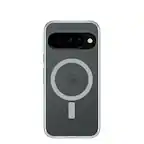 Front. OtterBox - Symmetry Series Hard Shell with Magnets for Pixel 10 and Pixel 10 Pro - Clear.