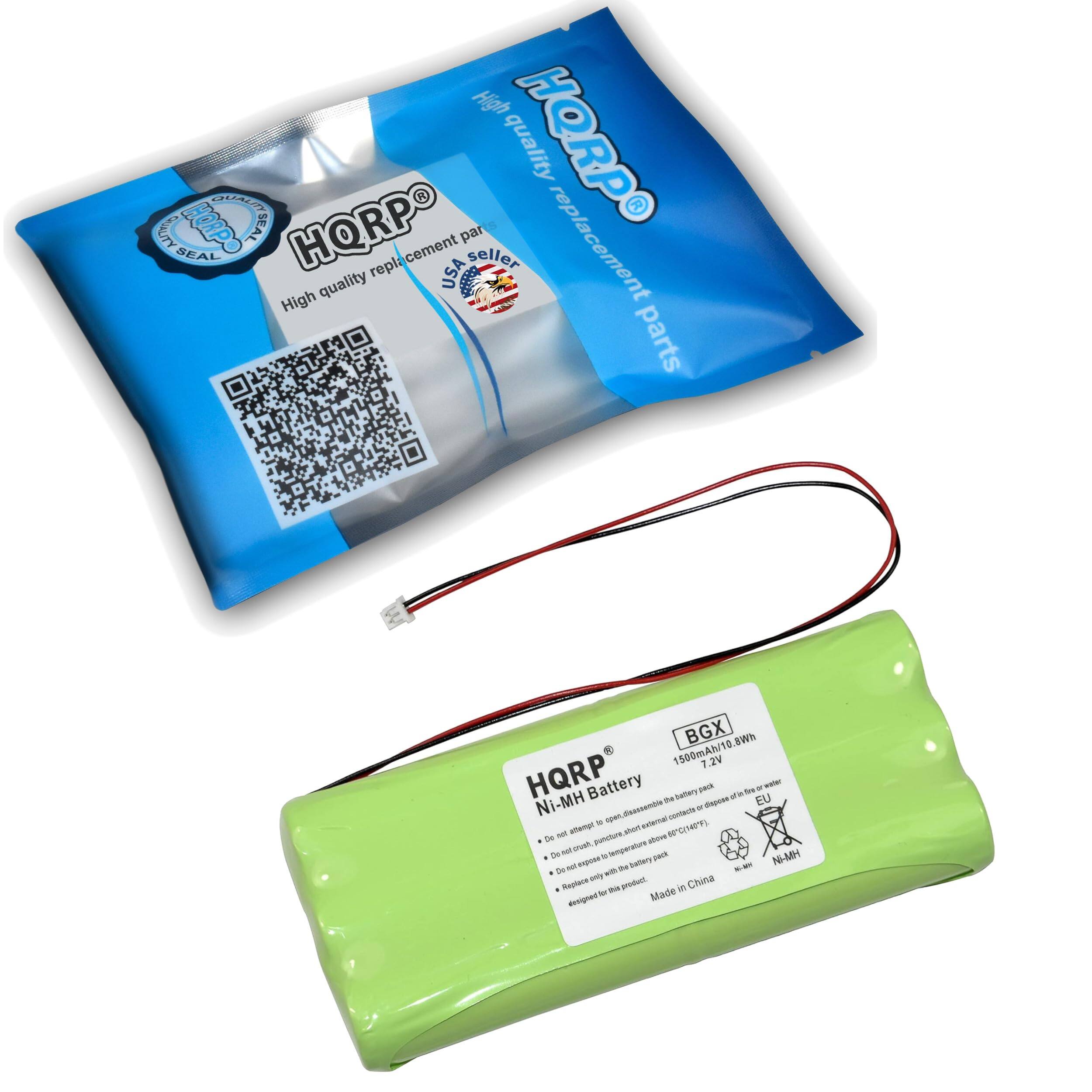 High quality replacement parts  
HQRP  
USA seller  
HQRP Ni-MH Battery  
BGX 1500mAh/10.8V 7.2V  
Made in China  

High CRUTY HORP  
Quality HORP SEAL  
High quality replacement parts  
USA seller  
BGX 1500mAh/10.8V 7.2V  
Ni-MH Battery  
Made in China  

- Do not allow to open, disassemble the battery pack.  
- Do not puncture, crush, or expose to high temperature above 60°C (140°F).  
- Do not short-circuit the battery pack.  
- Replace only with the same product.  
- EU  
- Ni-MH  
- Made in China