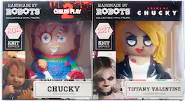 Handmade by Robots - Bride of Chucky - Chucky & Tiffany 2-Pack - COLLECTIBLES - Multicolor