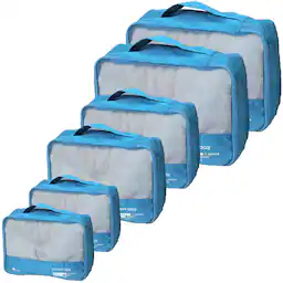 Sky Blue Fit 24-inch Luggage