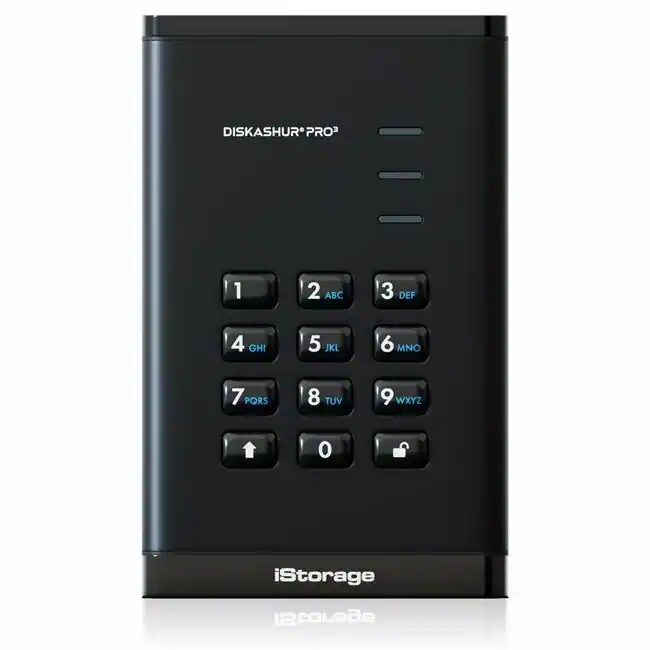 Solid Status Pending iStorage diskAshur PRO3 2 TB Portable Solid State Drive | FIPS 140 3 ...
