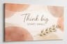 FC Design - Large Canvas 24x36" Think Big Start Small Neutral Quote Art Painting Home Wall Décor - MultiColor