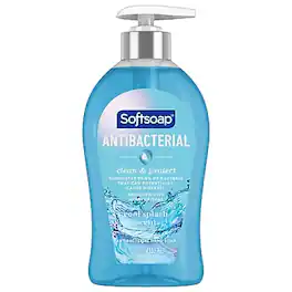 Softsoap - Antibacterial Liquid Hand Soap, Cool Splash, 11.25 Oz - Blue