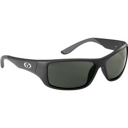 Flying Fisherman - Triton Polarized Sunglasses - Matte Black/Smoke