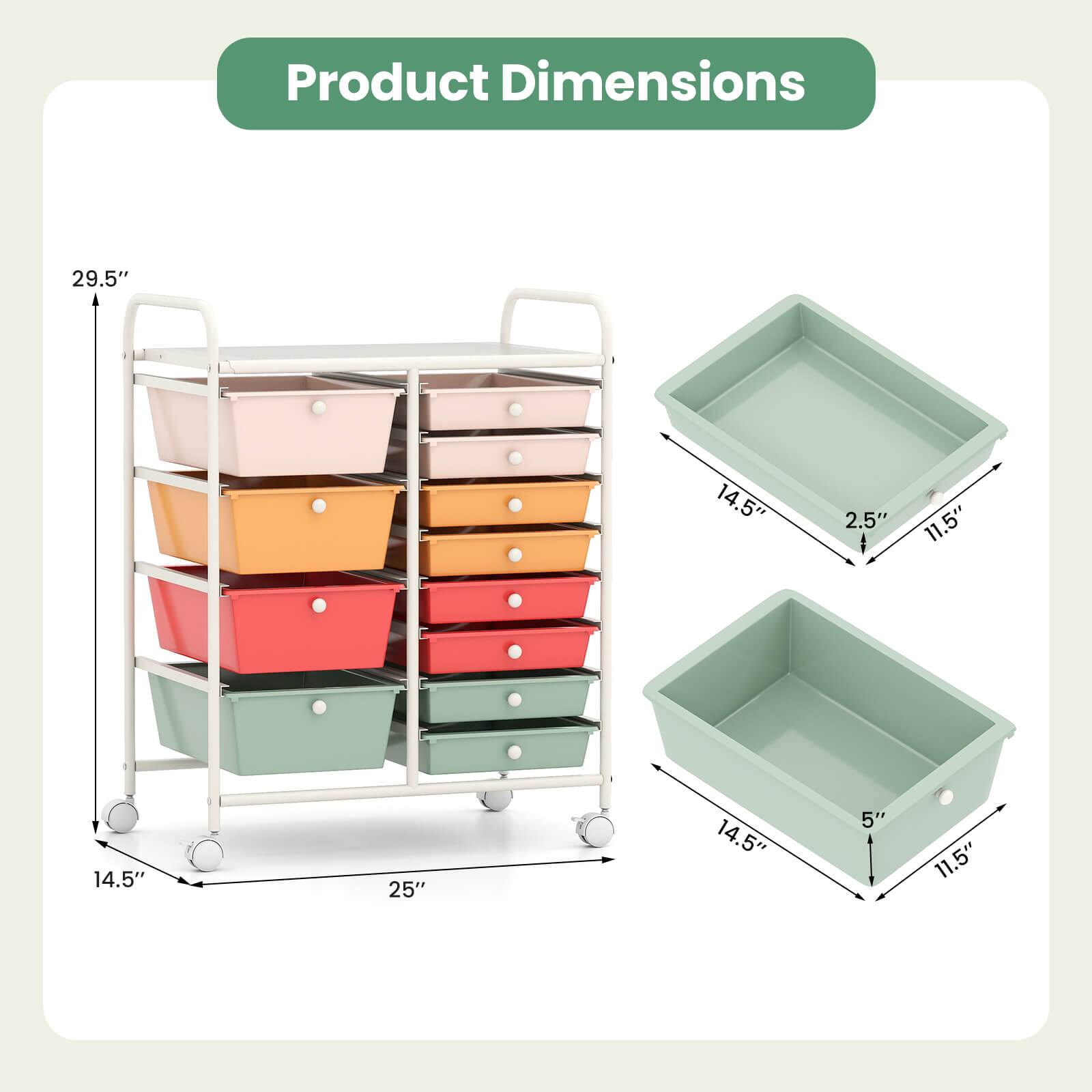 Product Dimensions: 29.5" x 14.5" x 2.5" | 11.5" x 14.5" x 25" | 14.5" x 5" x 11.5"