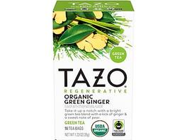 Tazo - Green Ginger Green Tea Bag, 1.23 Oz., 16/Box