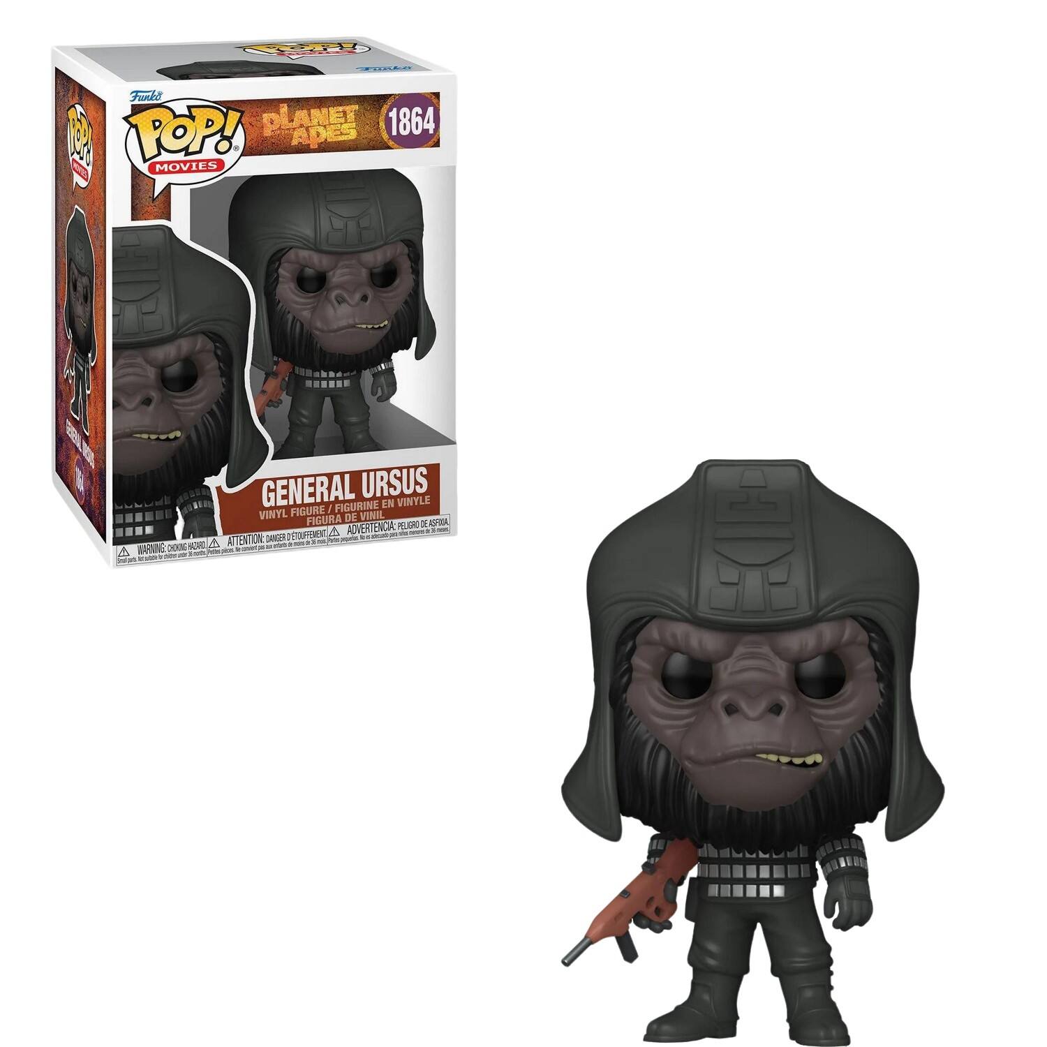 Funko - Pop! Planet of the Apes - General Ursus - Multicolor