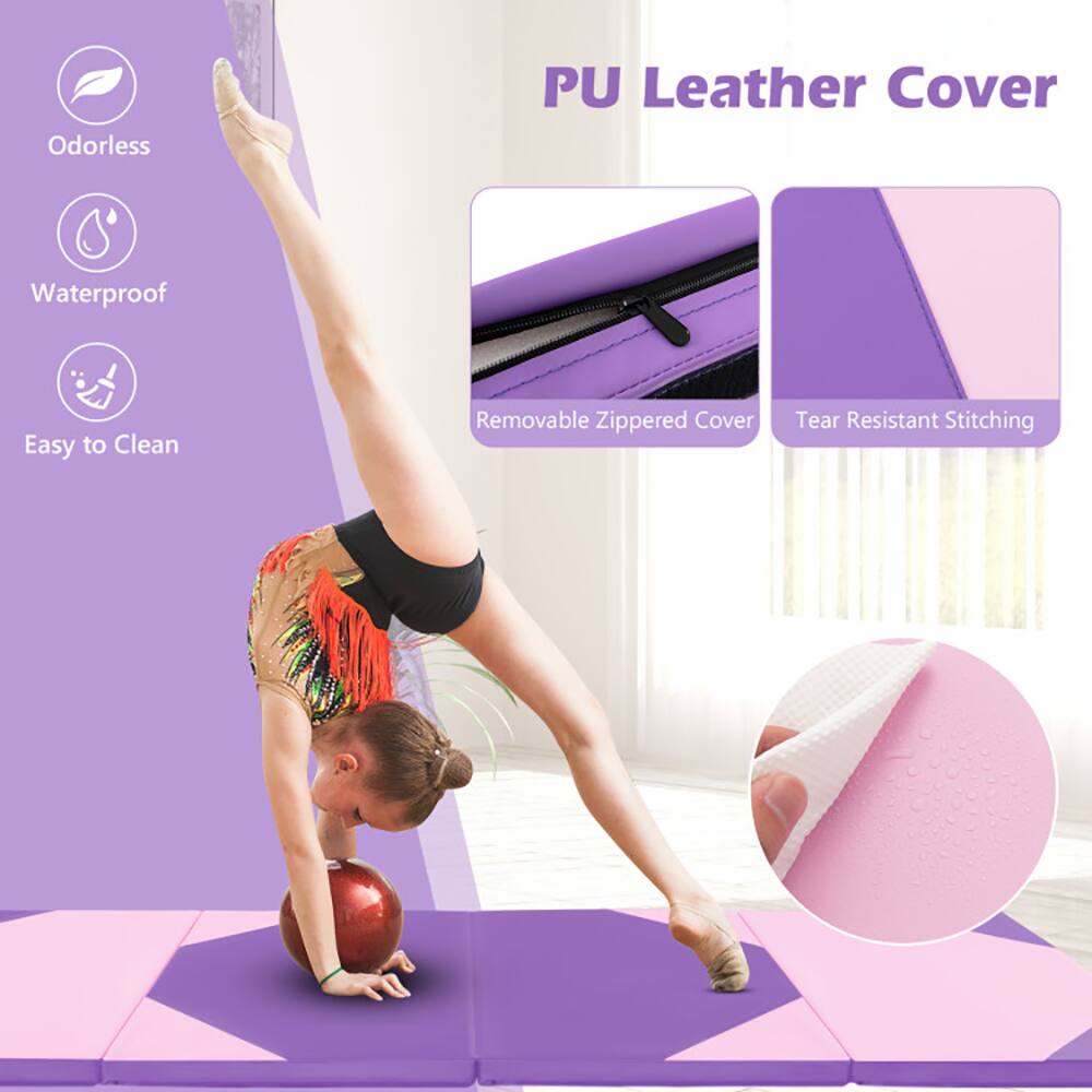 Odorless PU Leather Cover  
Waterproof  
Easy to Clean  
Removable Zippered Cover  
Tear Resistant Stitching
