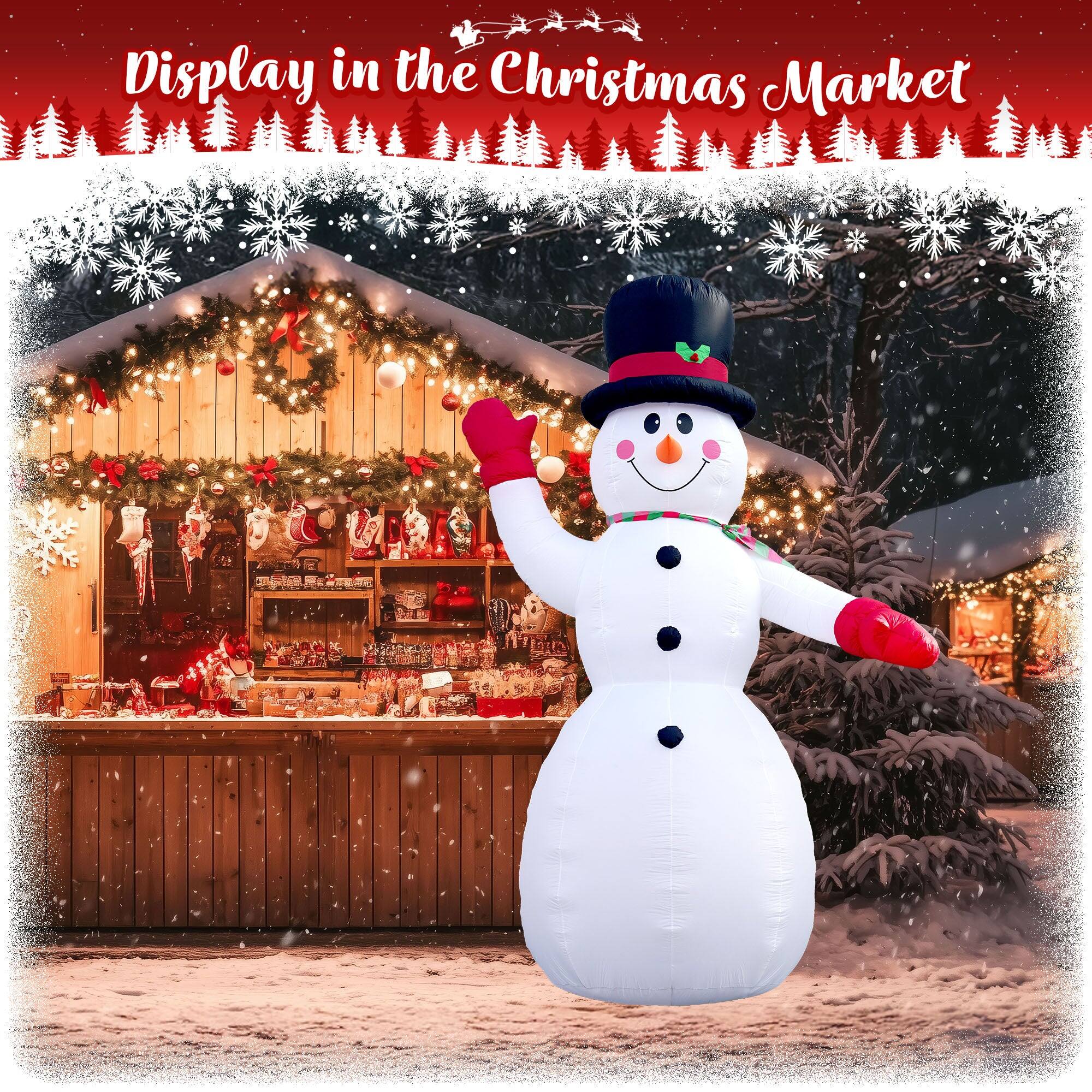 Display in the Christmas Market