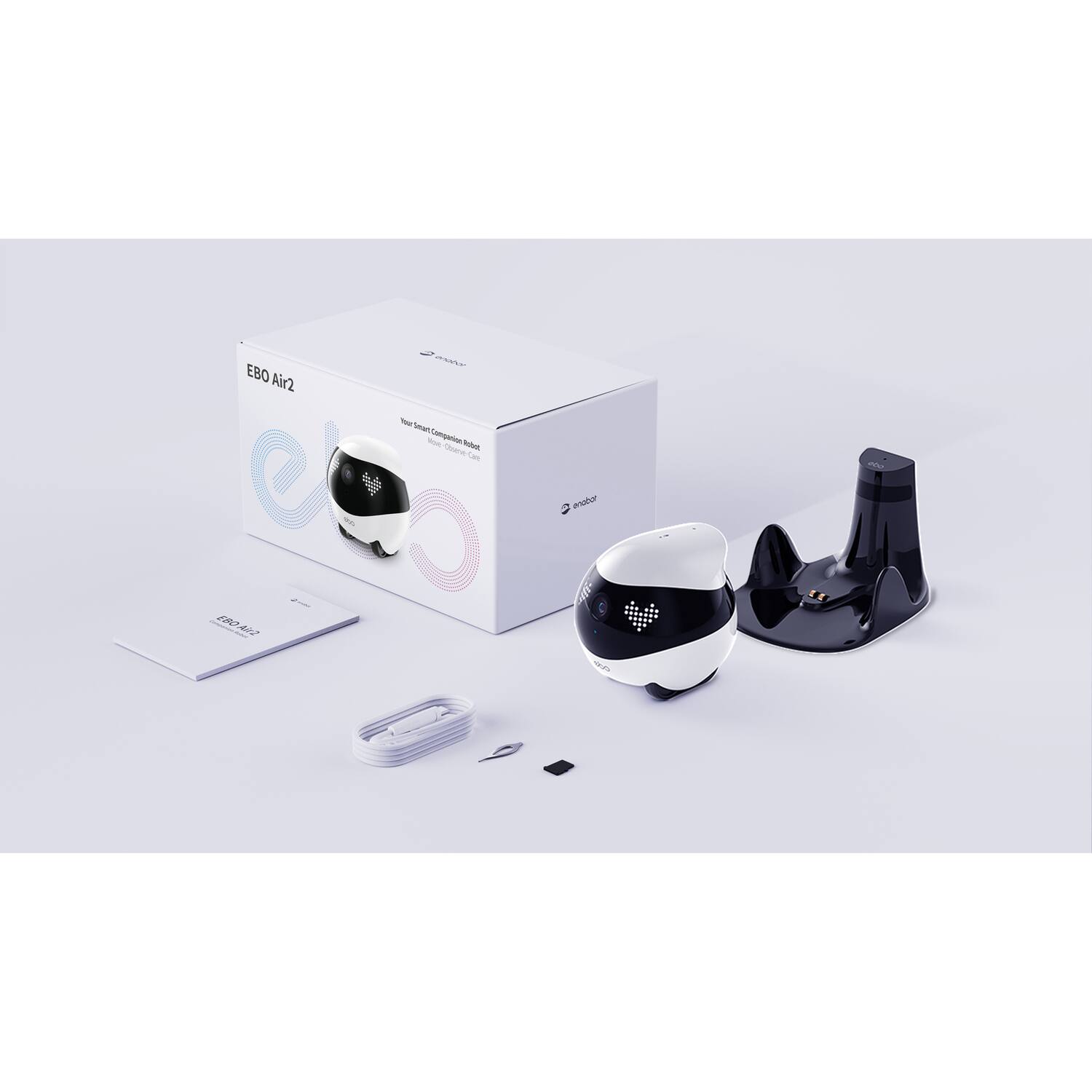 EBO Air2 - Your Smart Companion Robot - Chara an enatur 18040 42 Ga