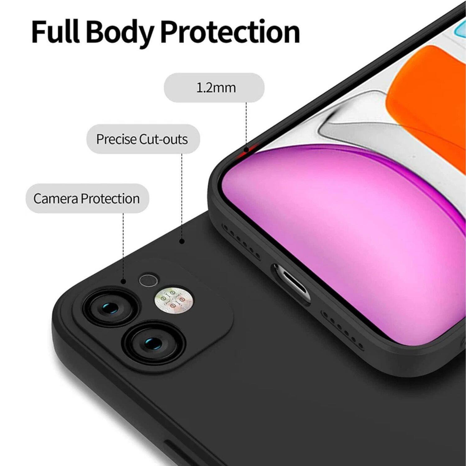 Full Body Protection  
1.2mm  
Precise Cut-outs  
Camera Protection