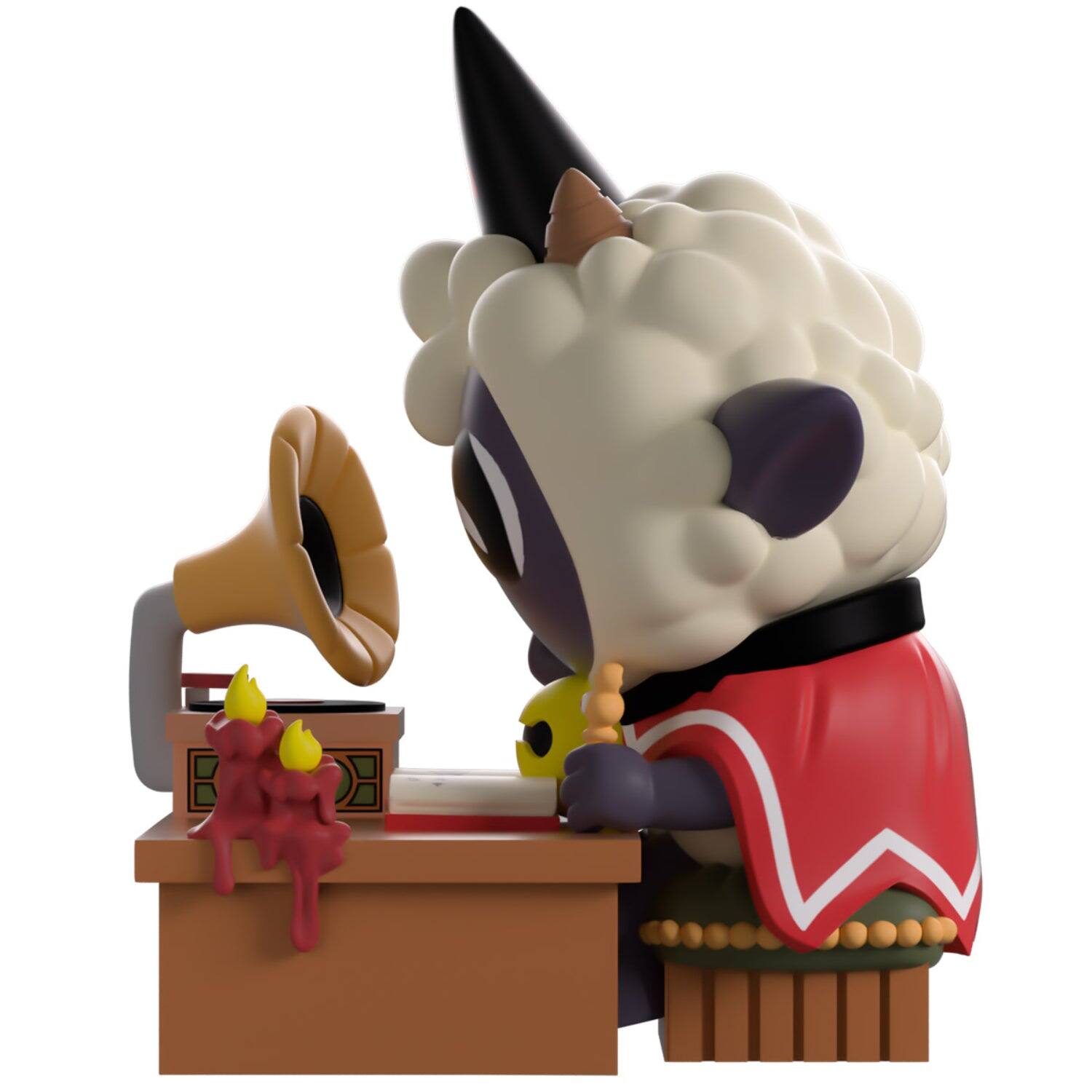 Alt View 4. Youtooz - Youtooz: Cult of the Lamb Collection [Lofi Lamb Vinyl Figure #7].