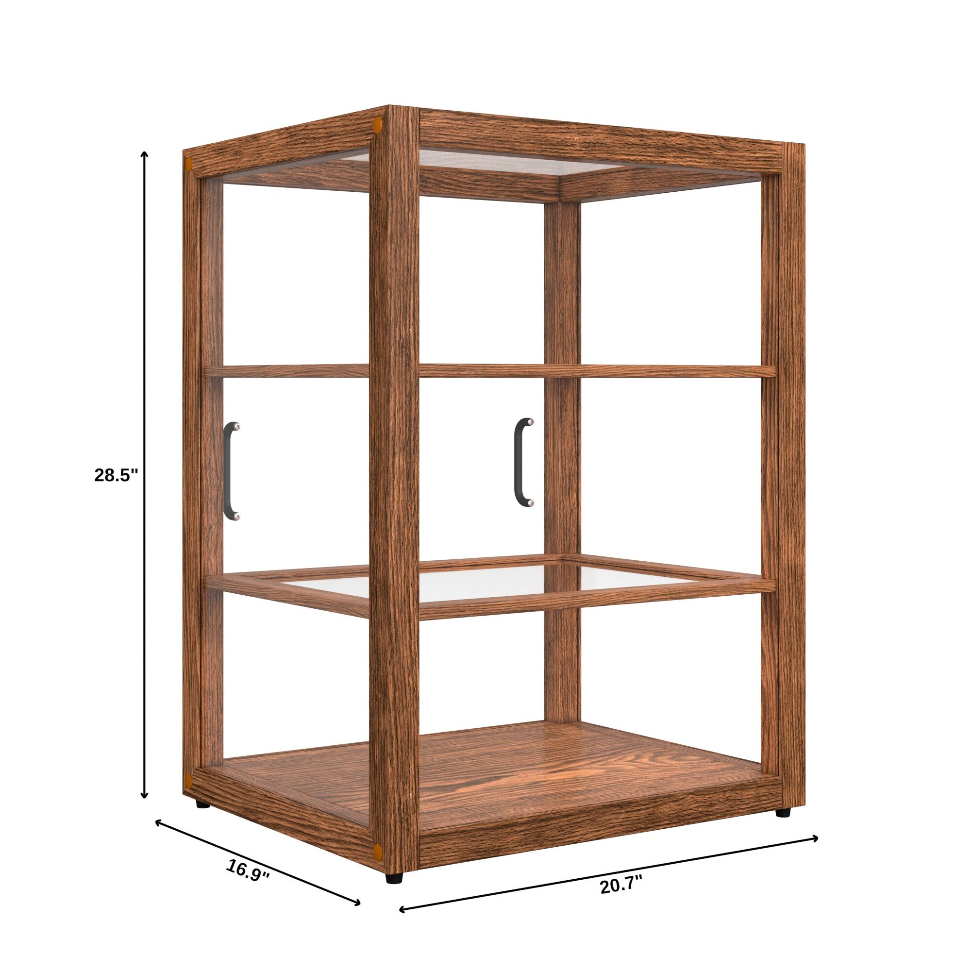 28.5" (H) x 16.9" (W) x 20.7" (D)