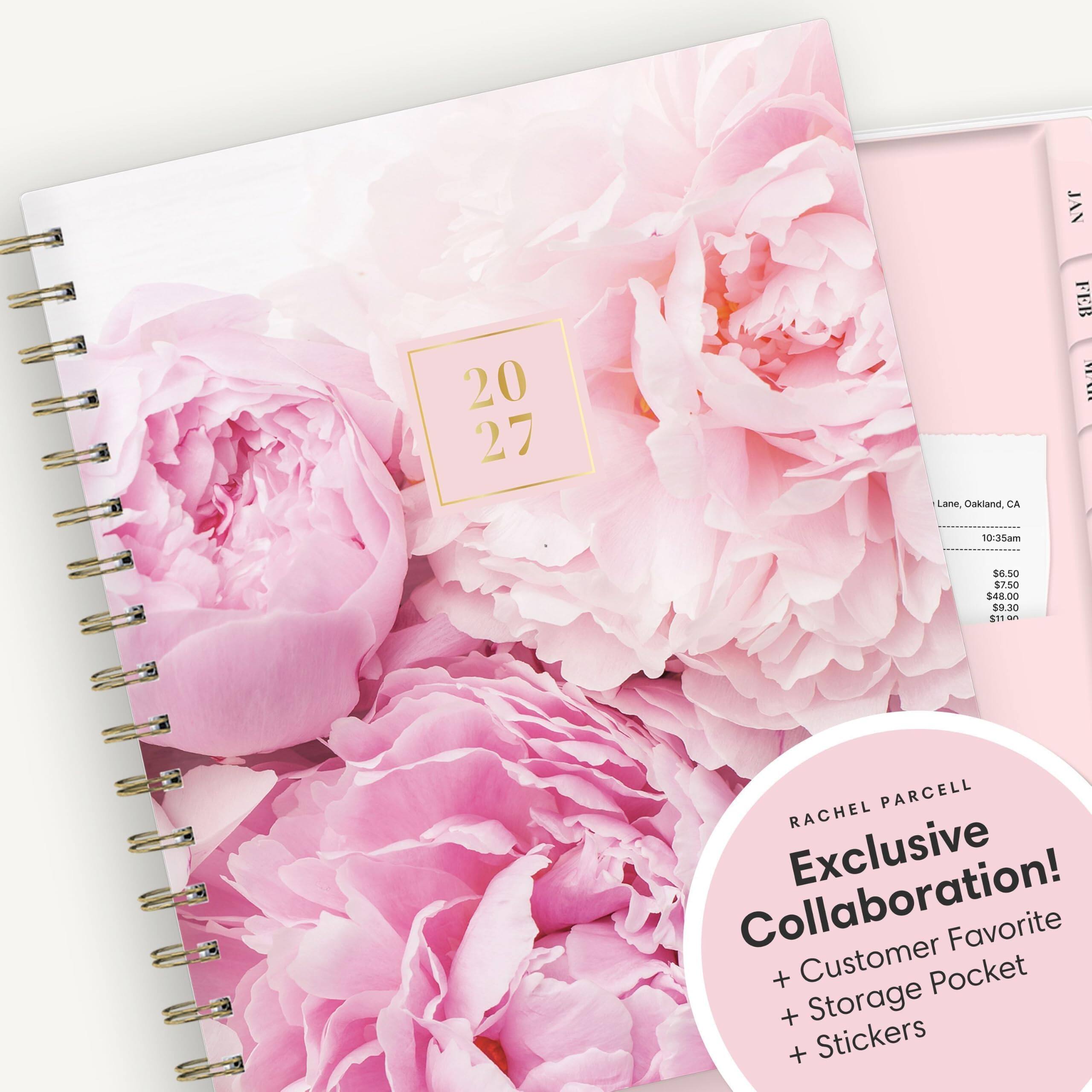 20 27  
Lane, Oakland, CA  
JAN FEB MAR  
10:35am  
$6.50 $7.50 $48.00 $9.30 $1100  
RACHEL PARCELL  
Exclusive Collaboration!  
+ Customer Favorite  
+ Storage Pocket  
+ Stickers