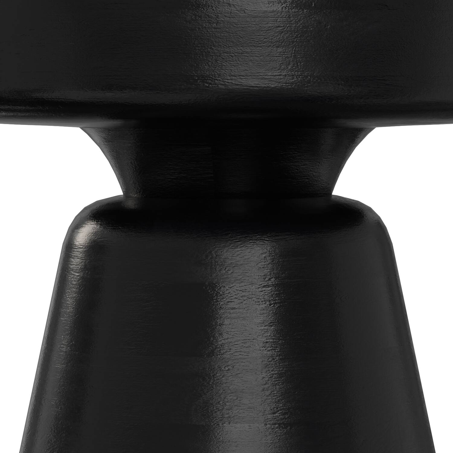 Alt View 7. Simpli Home - Robbie 16 inch Wide Solid Mango Wood Accent Table in Black - Black.