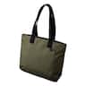 ALPAKA - Flight Tote (M) Laptop Tote Bag for Work, Tote Bag Fits 14" MacBook Pro, Water Bottle Pocket, Luggage Pass-Through - Green Axoflux 400D