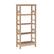 Alt View 11. Linon Home Décor - Tressa 4-Shelf Solid Wood Bookcase - Driftwood.