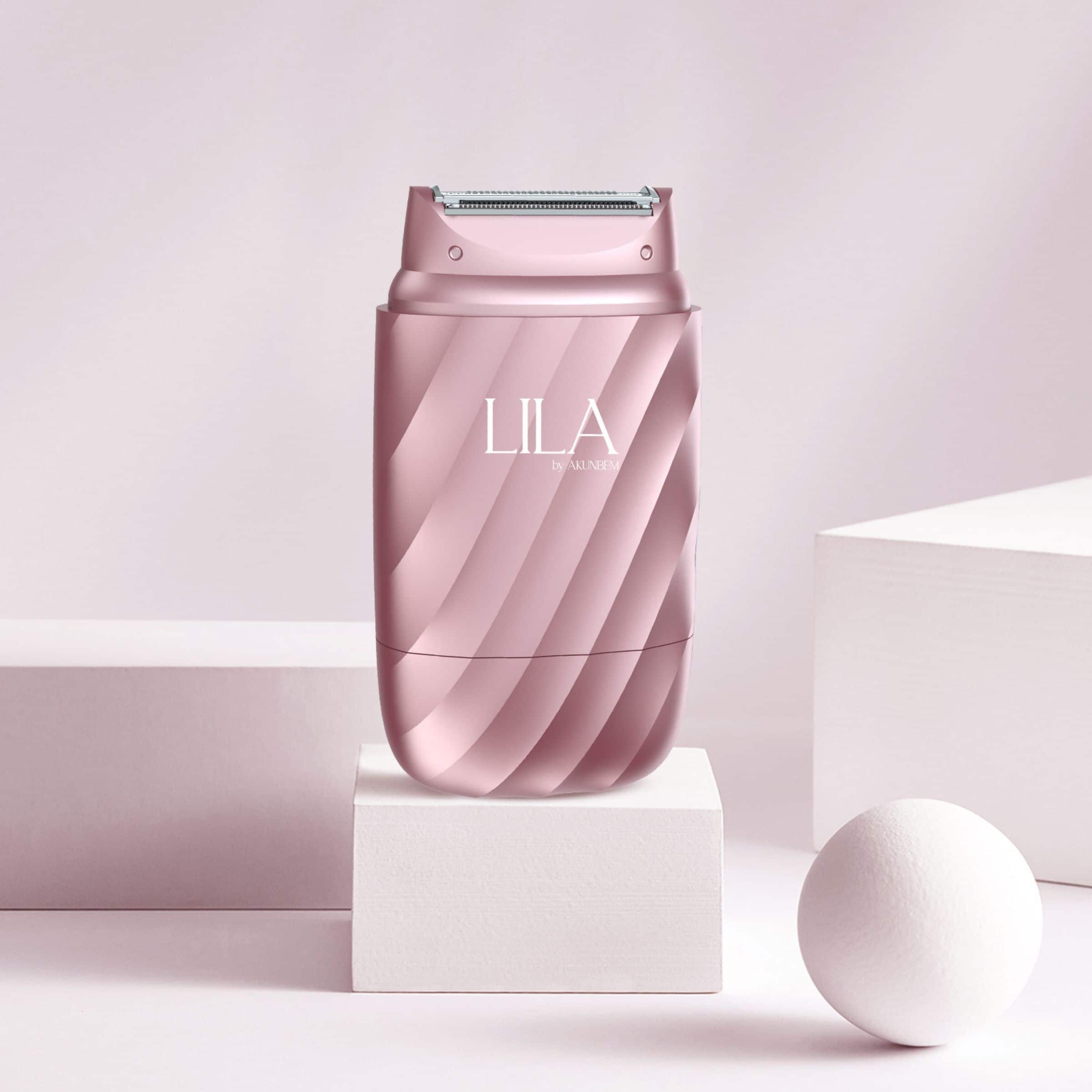 Lila - by AKUNBEM Breeze B2 Max Women Multi - function Razor & Trimmer - Pink