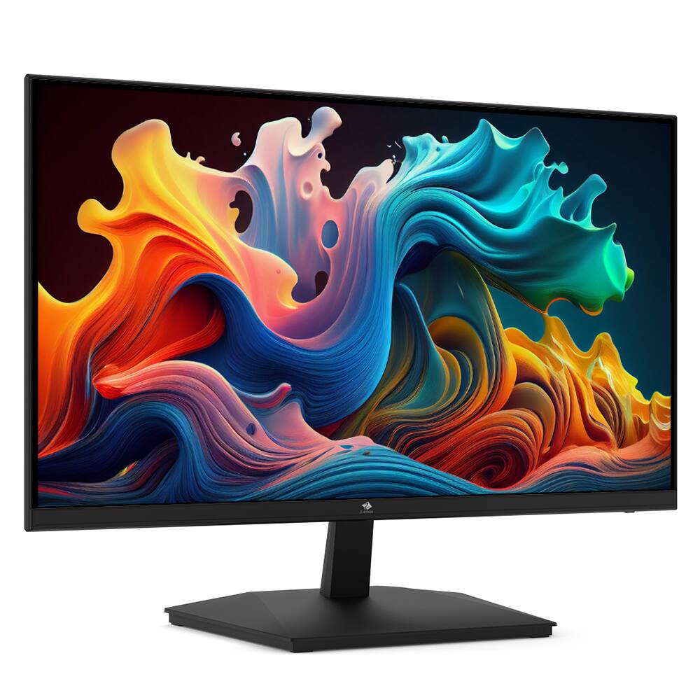 Angle. Z-Edge - 24" Full HD 1920 x 1080 100Hz 5ms Flat-Panel IPS Monitor, HDMI + VGA - Black.