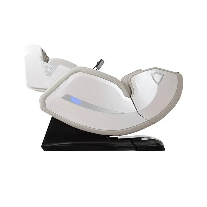 Left. Osaki - Titan - Advent 4D Zero Gravity Chair with Spinning Calf Massage - Taupe.