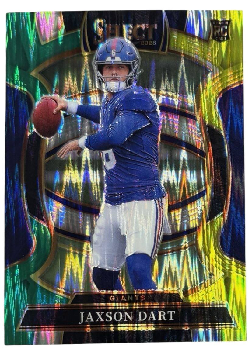 ECT 2025 6 ROOKIE RC CARDS GIANTS JAXSON DART