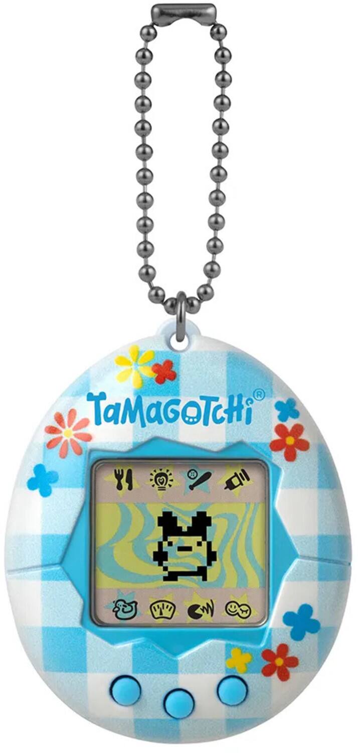 Alt View 2. Bandai - Tamagotchi - Original - Gen2 Flower Gingham (Updated Logo)   - COLLECTIBLES - Multicolor.