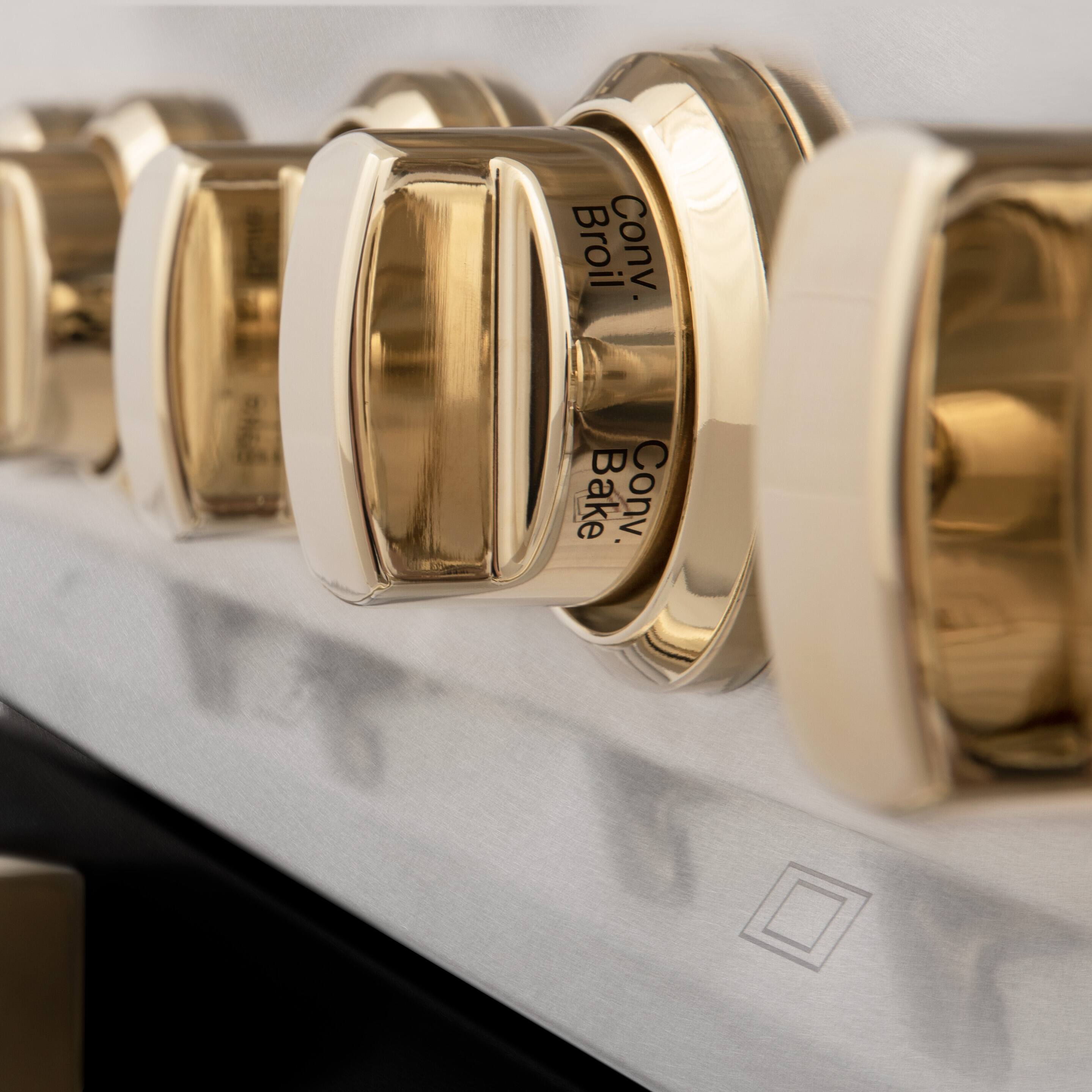 The text on the image reads "Broil Conv. Bake Conv." which can be grouped and corrected as "Broil Conventional Bake Conventional."