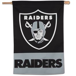 WinCraft - Las Vegas Raiders 28" x 40" Applique Vertical Banner - Multicolor