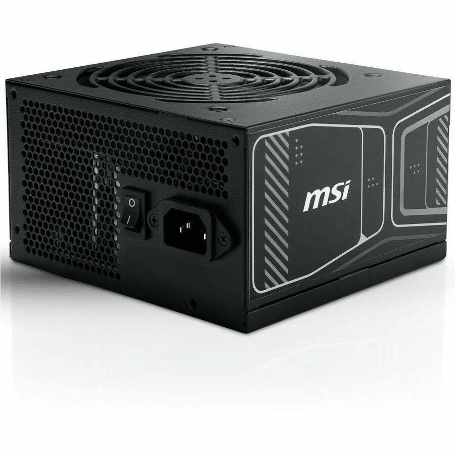Alt View 4. MSI - MSI MAG 850W Power Supply - Internal - 120 V AC, 230 V AC Input - 5 V DC, 3.3 V DC, 12 V DC, -12 V DC, 5 V SB Output.